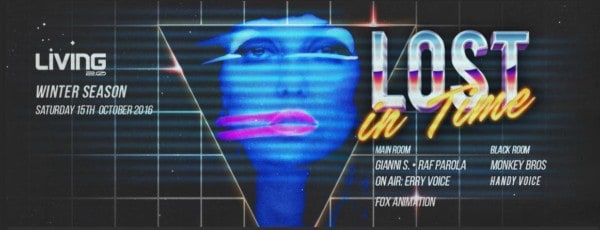 Al Living Disco Club a Varcaturo serata Lost in Time Sabato 15 Ottobre 2016