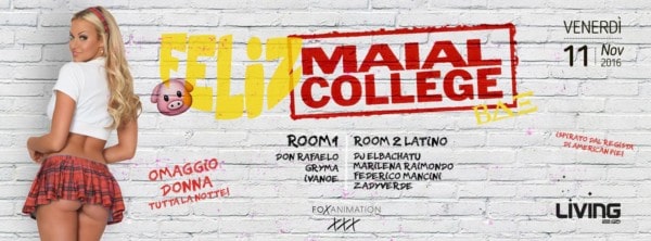 Serata Maial College al Living a Varcaturo