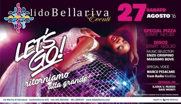 Lido Bellariva Sabato 27 Agosto 2016