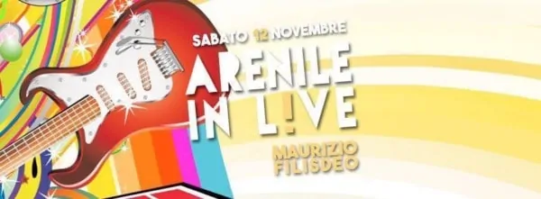 Maurizio Filisdeo all'Arenile Reload Sabato 12 Novembre 2016
