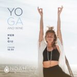9 giugno 2021 yoga and wine noah mediterranean beach