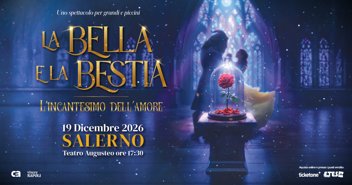 La Bella e la Bestia a Salerno: teatro il 19 dicembre