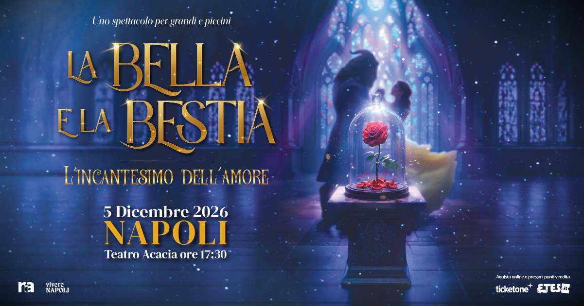 La Bella e la Bestia al Teatro Acacia: musical il 5 dicembre