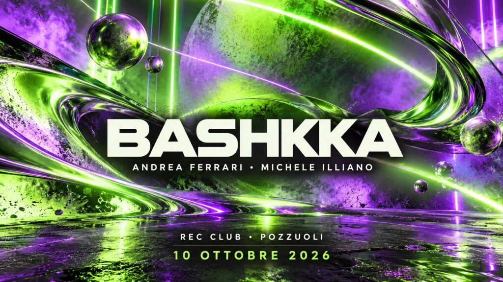 Bashkka al REC Club con Andrea Ferrari e Michele Illiano