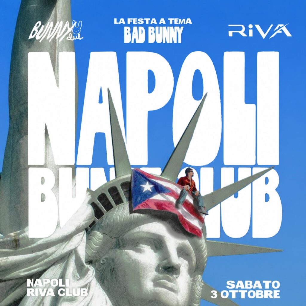 Bunny Club al RIVA: la festa a tema Bad Bunny del 3 ottobre