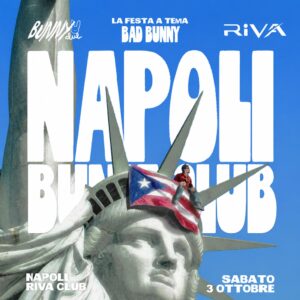 Bunny Club al RIVA: la festa a tema Bad Bunny del 3 ottobre
