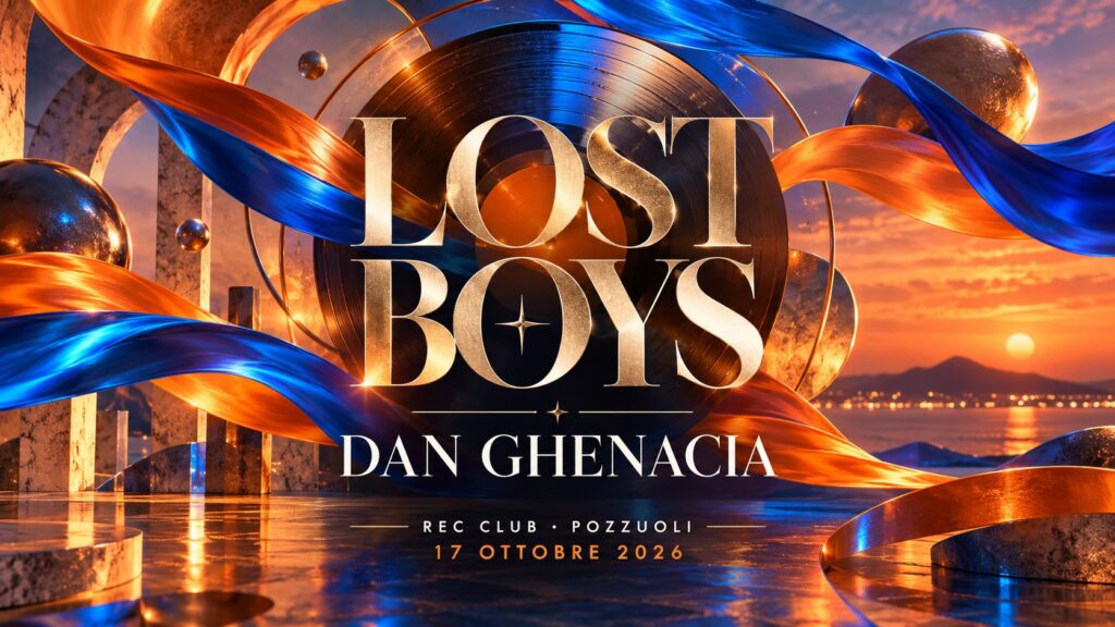 Dan Ghenacia al REC Club: Lost Boys il 17 ottobre