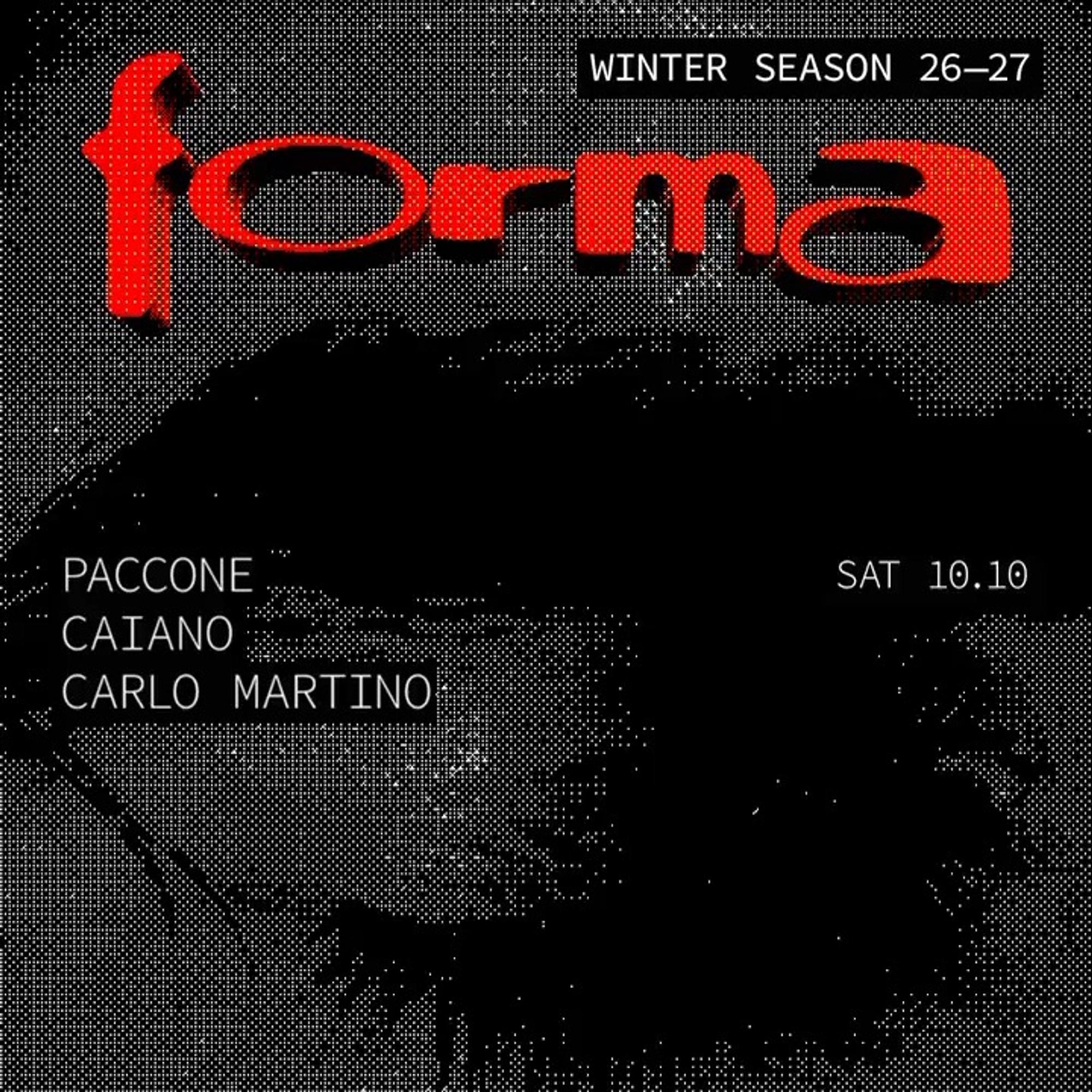 Forma is back! a Sant’Antimo: Caiano e Vincenzo Paccone il 10 ottobre