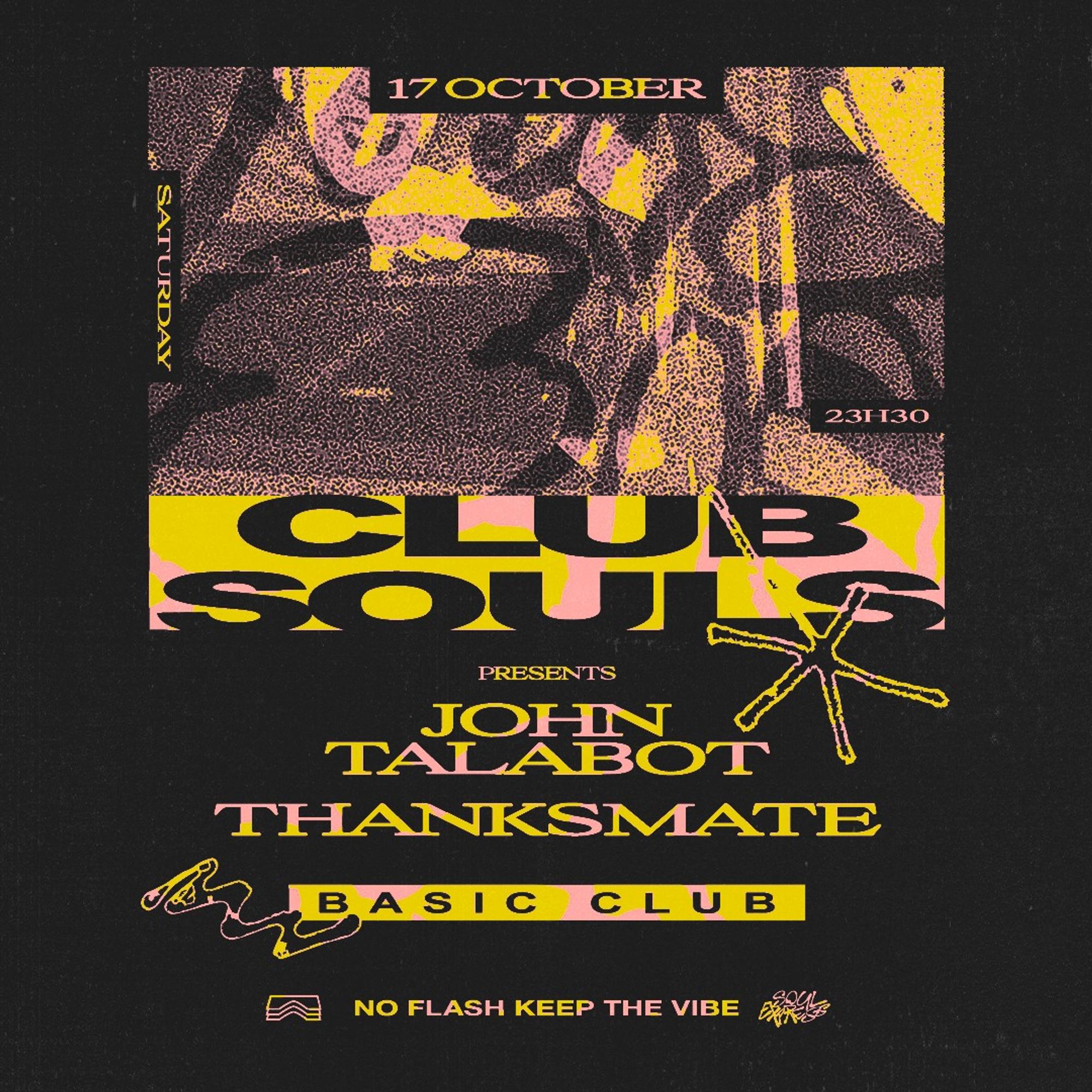 John Talabot al Basic Club: SOULEXPRESS il 16 gennaio 2027