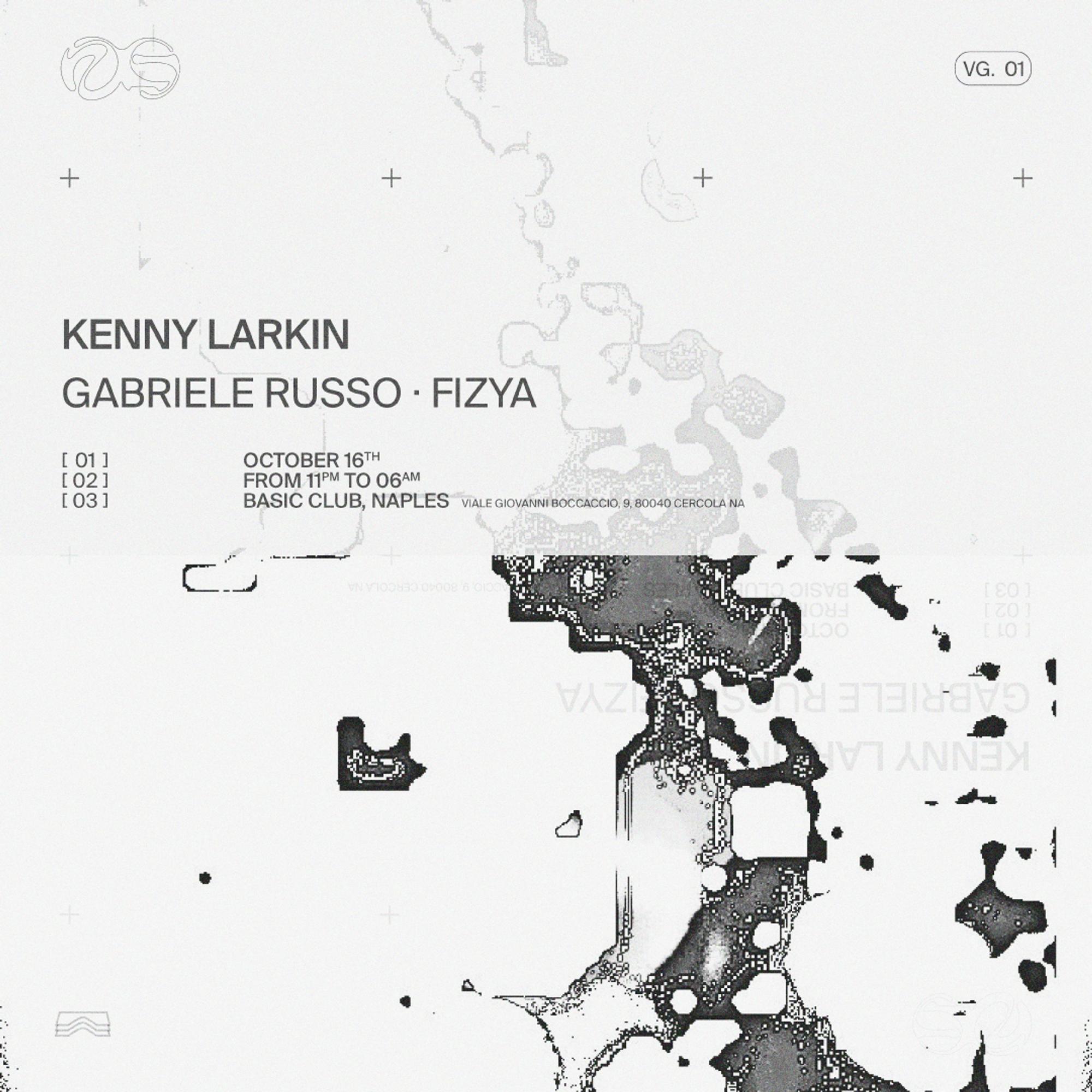 Kenny Larkin al Basic: Vesuvio Groove il 16 ottobre