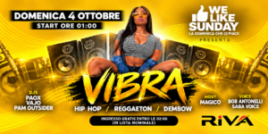 Riva Magic Sunday al RIVA Club: reggaeton il 4 ottobre